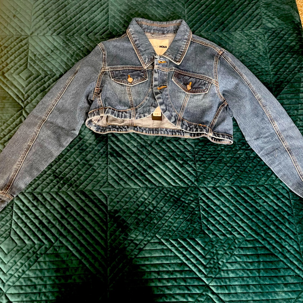 Denim Bolero Jacket